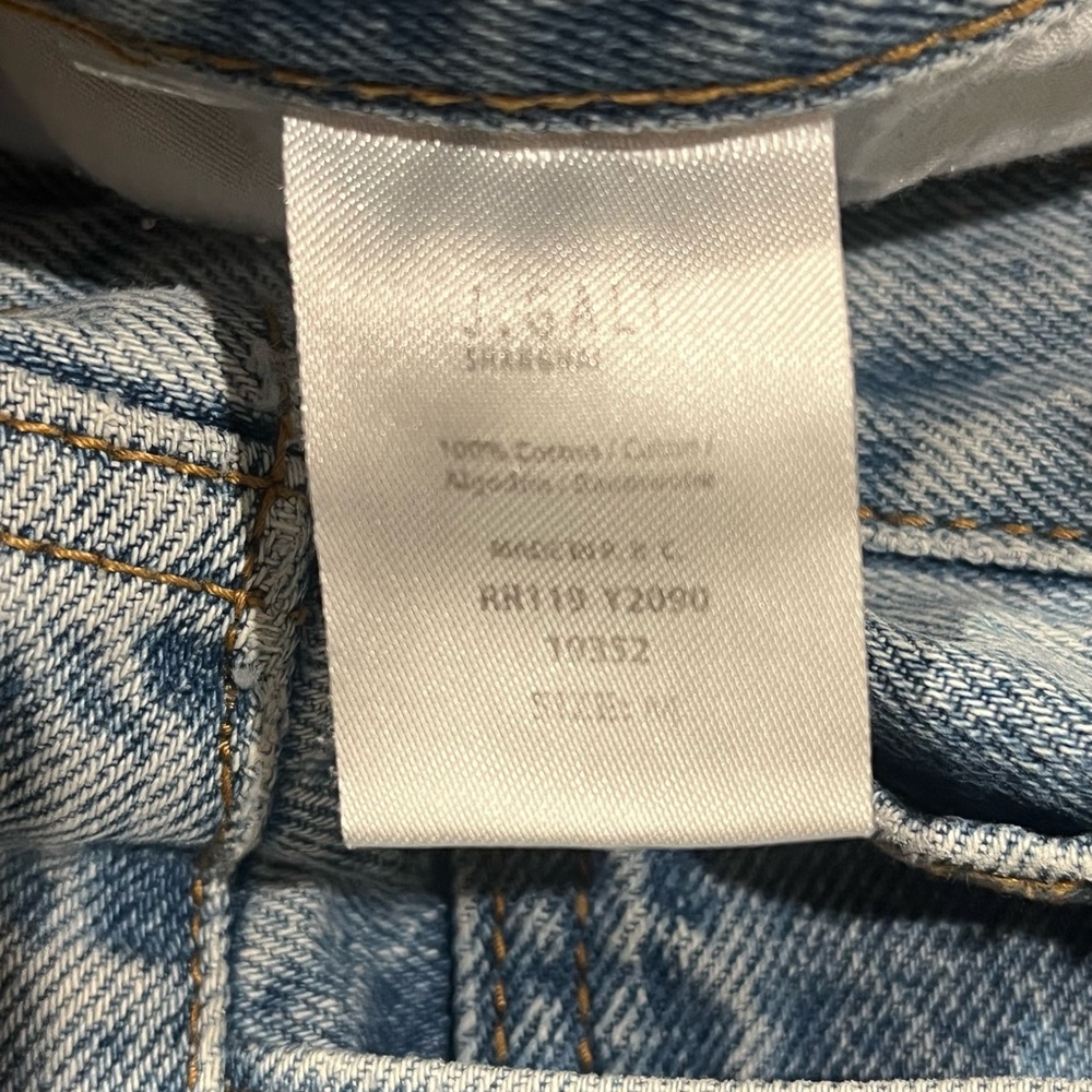 J.GALT • BRANDY MELVILLE • straight leg blue jeans size medium - Picture 5 of 10
